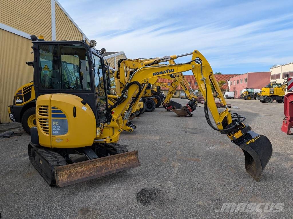 Komatsu PC 22 MR-3 Minikaivukoneet < 7t