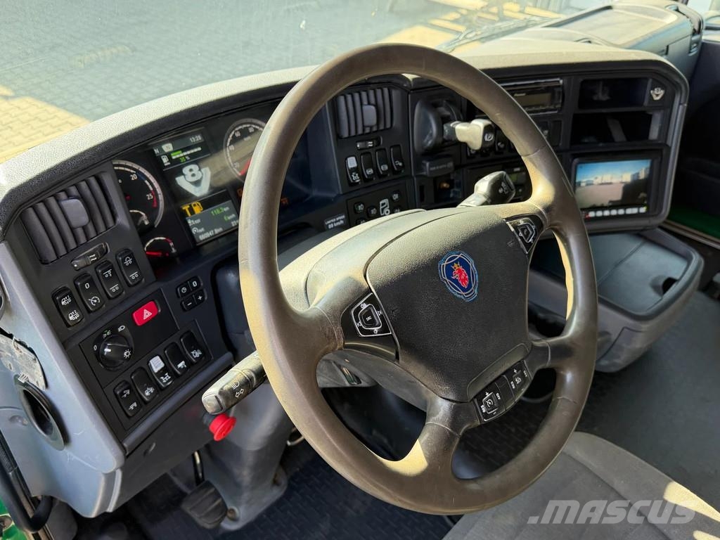 Scania R560 V8 6x2 Hiab 20T Haakarm Retarder *660 Tkm* Eu Rol kiper kamioni sa kukom za podizanje tereta
