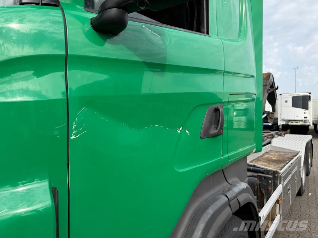 Scania R560 V8 6x2 Hiab 20T Haakarm Retarder *660 Tkm* Eu Rol kiper kamioni sa kukom za podizanje tereta