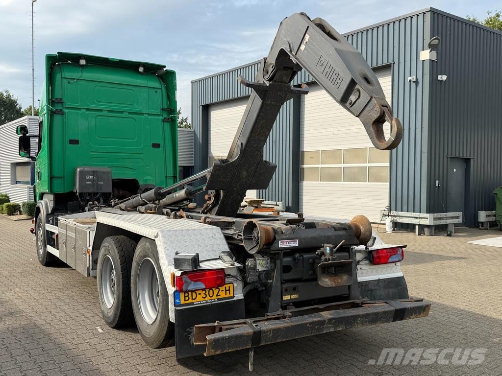 Scania R560 V8 6x2 Hiab 20T Haakarm Retarder *660 Tkm* Eu Rol kiper kamioni sa kukom za podizanje tereta