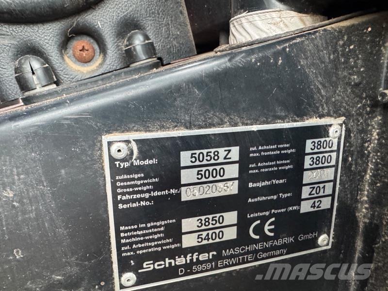 Schäffer 5058Z Lauksaimniecība- Citi