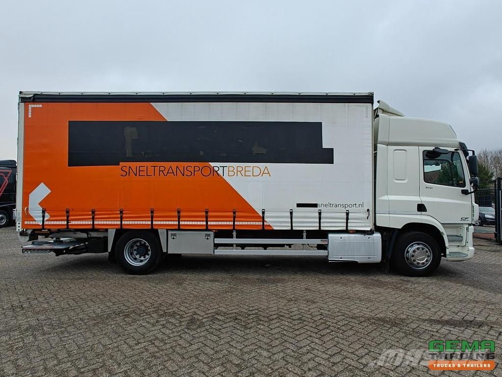 DAF CF 370 FA 4x2 Spacecab Euro6A - 7.7m sliding tarpa Camiones de caja de lona