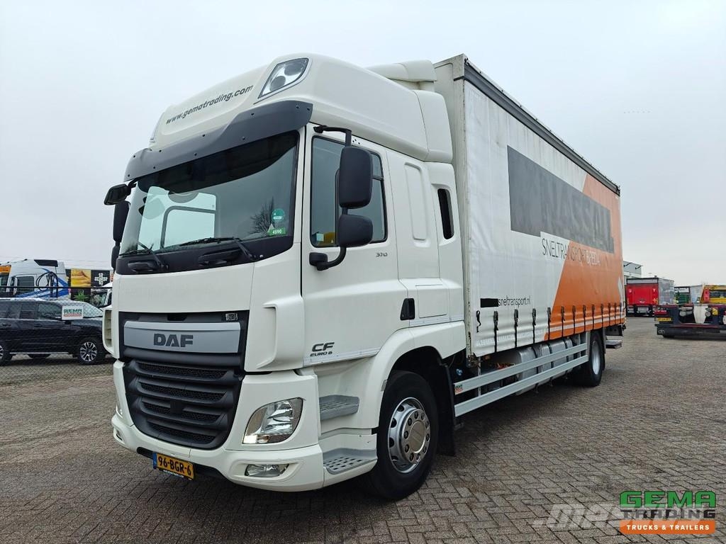 DAF CF 370 FA 4x2 Spacecab Euro6A - 7.7m sliding tarpa Camiones de caja de lona