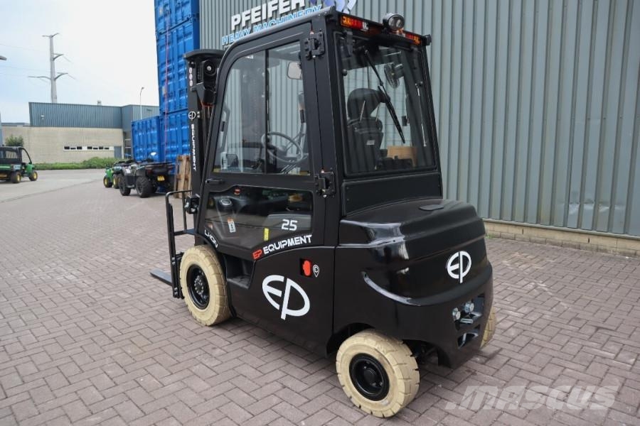 EP EFL253 Valid inspection, Electric Lithium power, 2 Camiones diesel