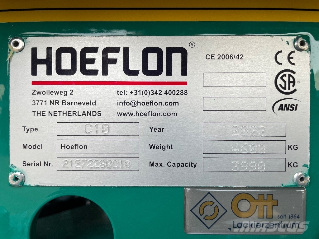 Hoeflon C 10 SOLD رافعات صغيرة
