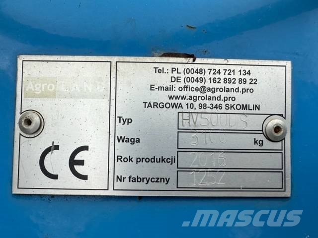 AgroLand HV 500 DS Disc harrows