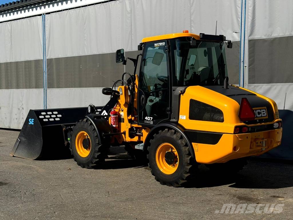 JCB 407 / Aurasähköt / Vapaapaluu / Keskusvoitelu / لوادر بعجل