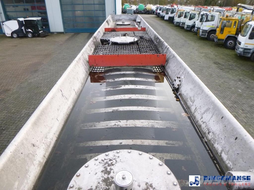 Heil / Thompson Fuel tank alu 34.2 m3 / 1 comp Tanksemi