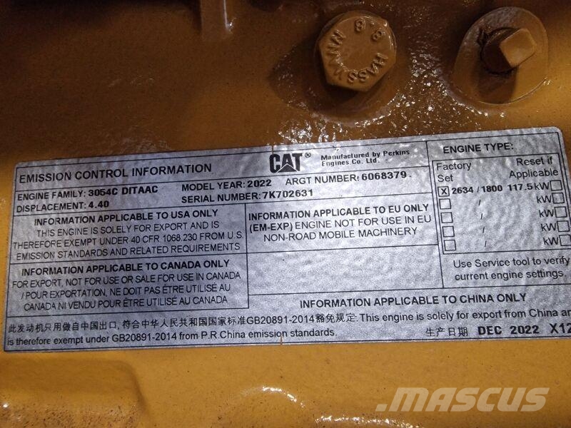 CAT 3054C DITAAC Engines