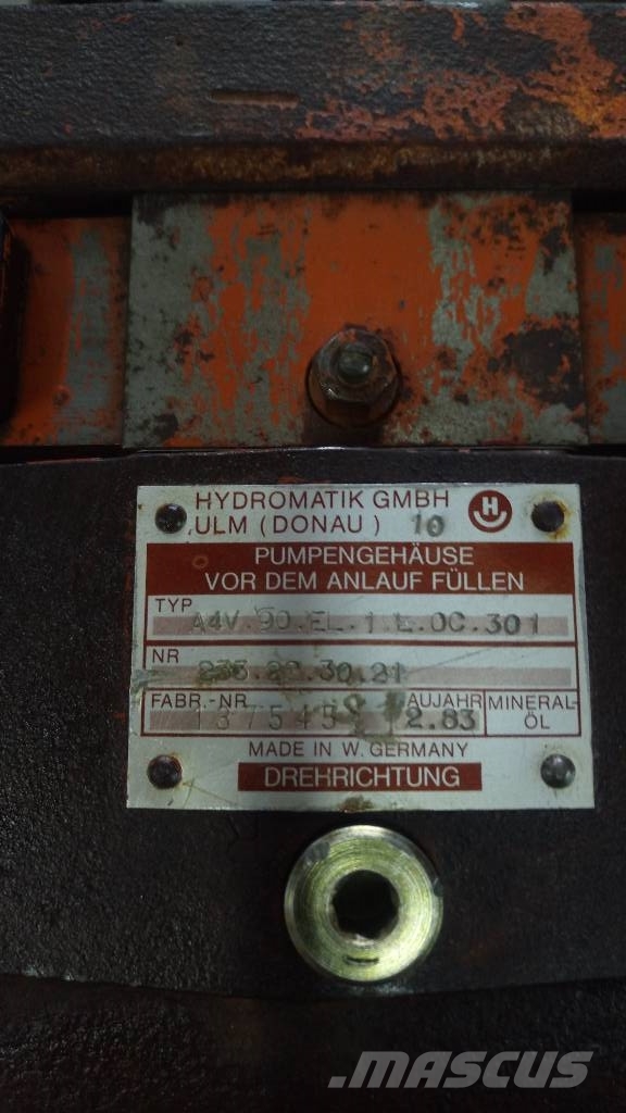 Rexroth A4V90 Hidrolik