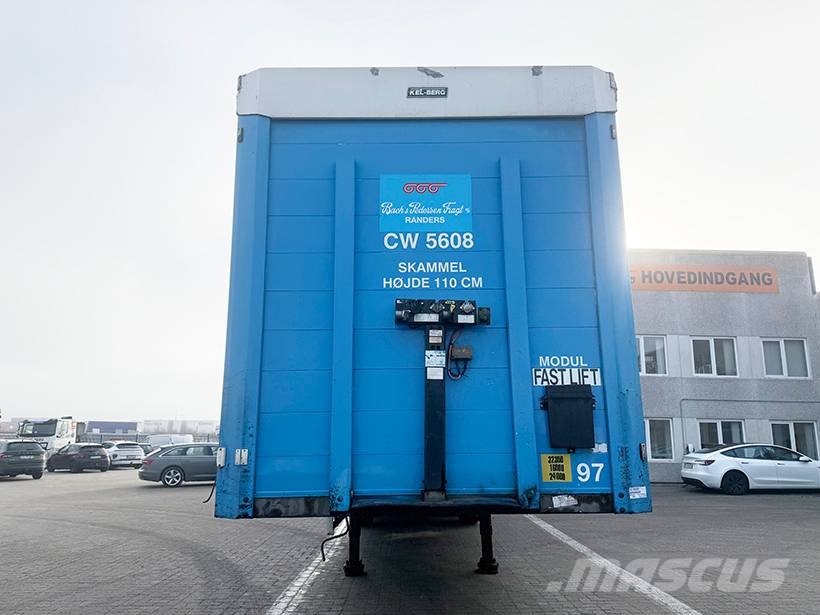 Kel-Berg 3 axle Curtainsider / Planenauflieger Tentinės puspriekabės