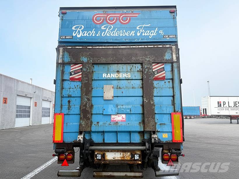 Kel-Berg 3 axle Curtainsider / Planenauflieger Tentinės puspriekabės