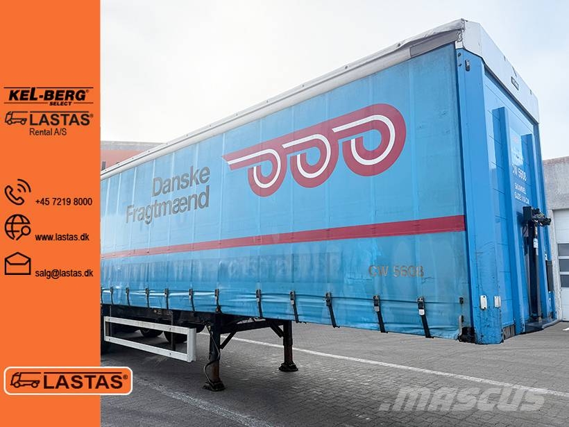 Kel-Berg 3 axle Curtainsider / Planenauflieger Tentinės puspriekabės