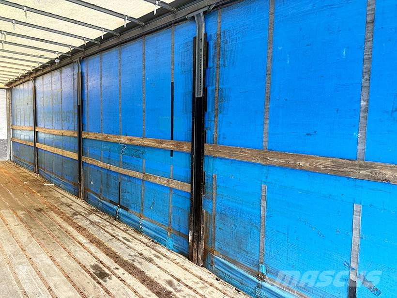 Kel-Berg 3 axle Curtainsider / Planenauflieger Tentinės puspriekabės