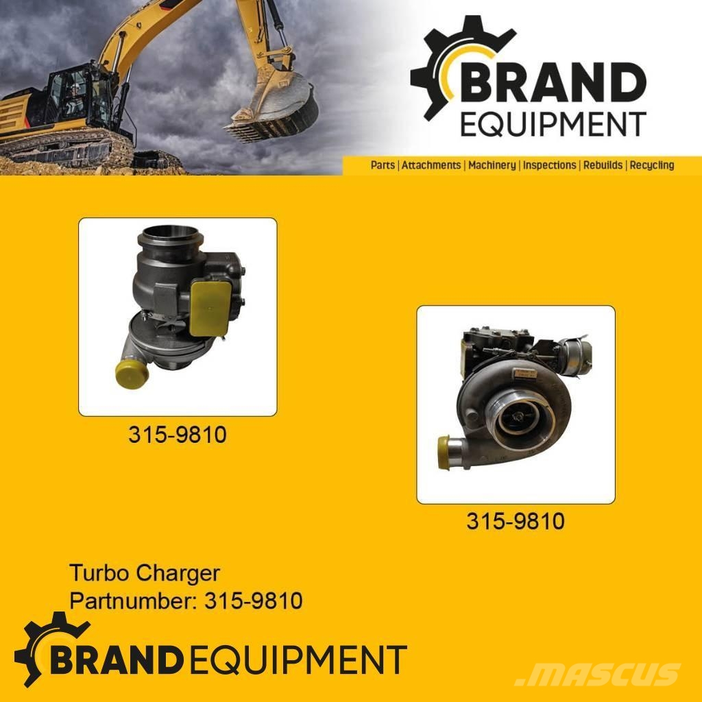 CAT Turbo Charger Partnumber: 315-9810 엔진