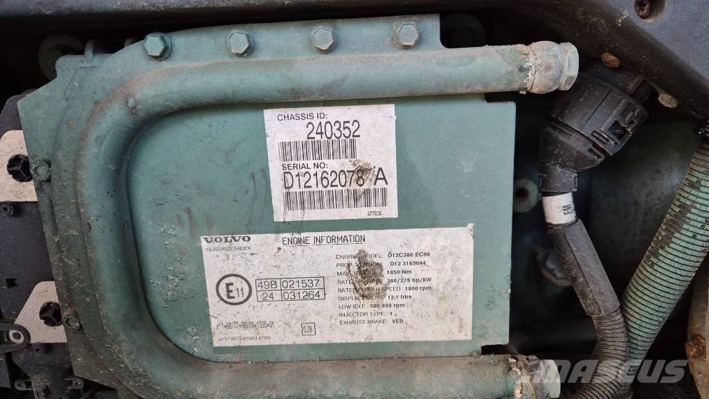 Volvo D12C380EC96 / D 12 C 380 EC 96 Motor Mootorid