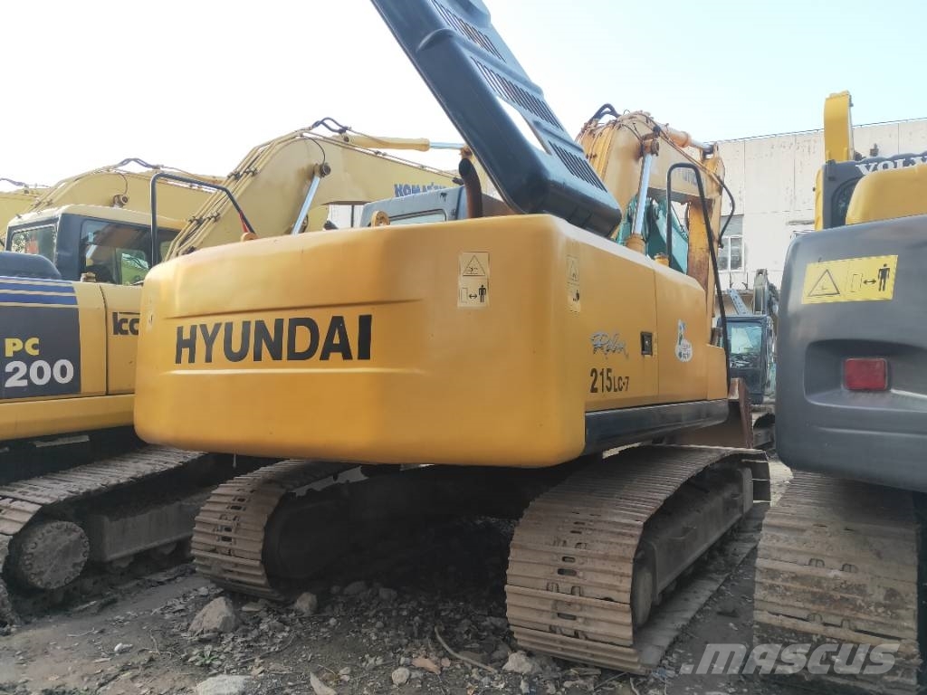 Hyundai R215-7 Bagri goseničarji