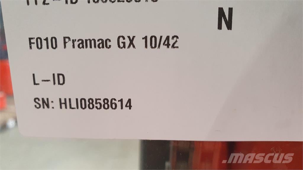 Linde GX 10/42 Ajettavat pinoamisvaunut