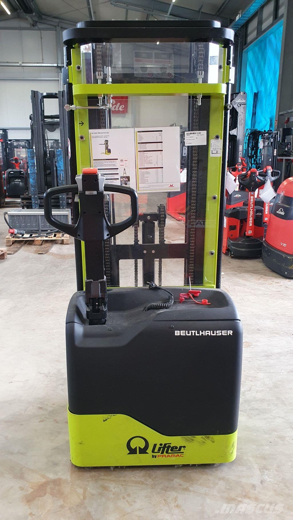 Linde GX 10/42 Ajettavat pinoamisvaunut