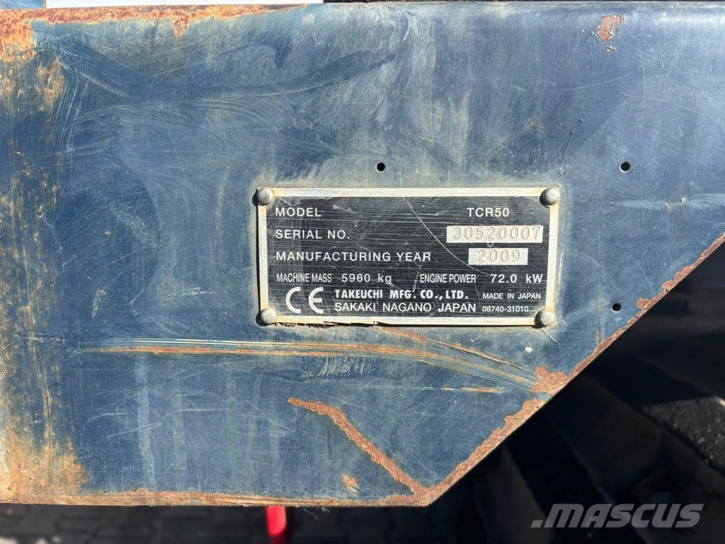 Takeuchi TCR50 Teladumpperit