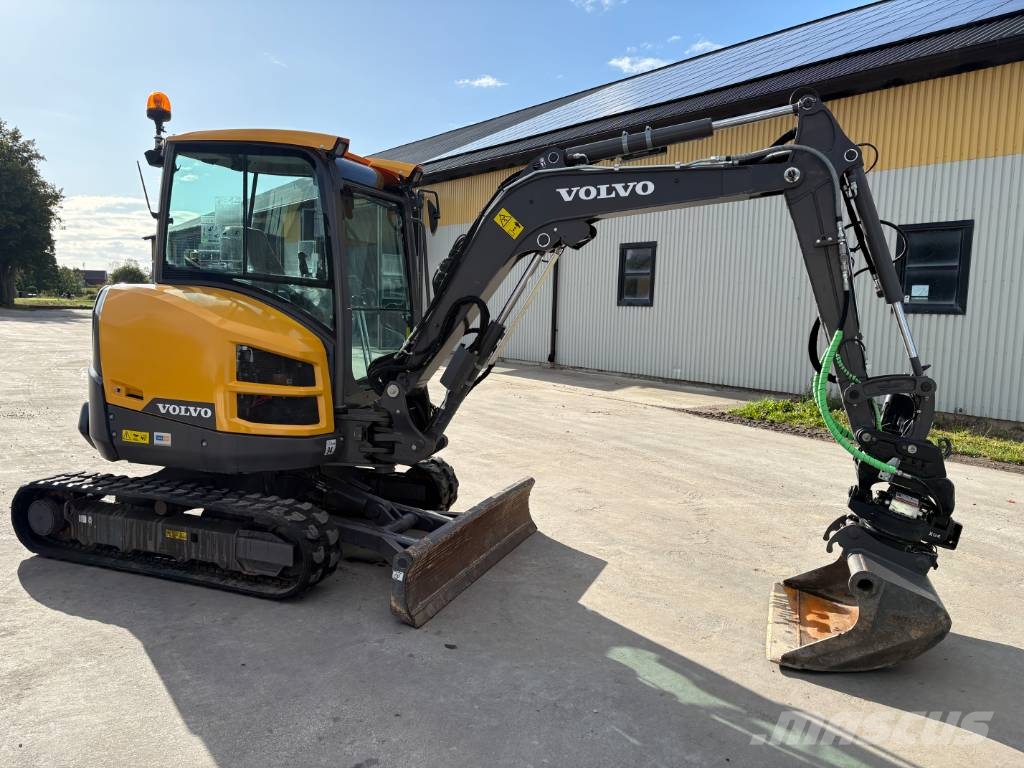 Volvo ECR35D minigrävare, sv-såld, rototilt, c-smörj Minigraafmachines < 7t