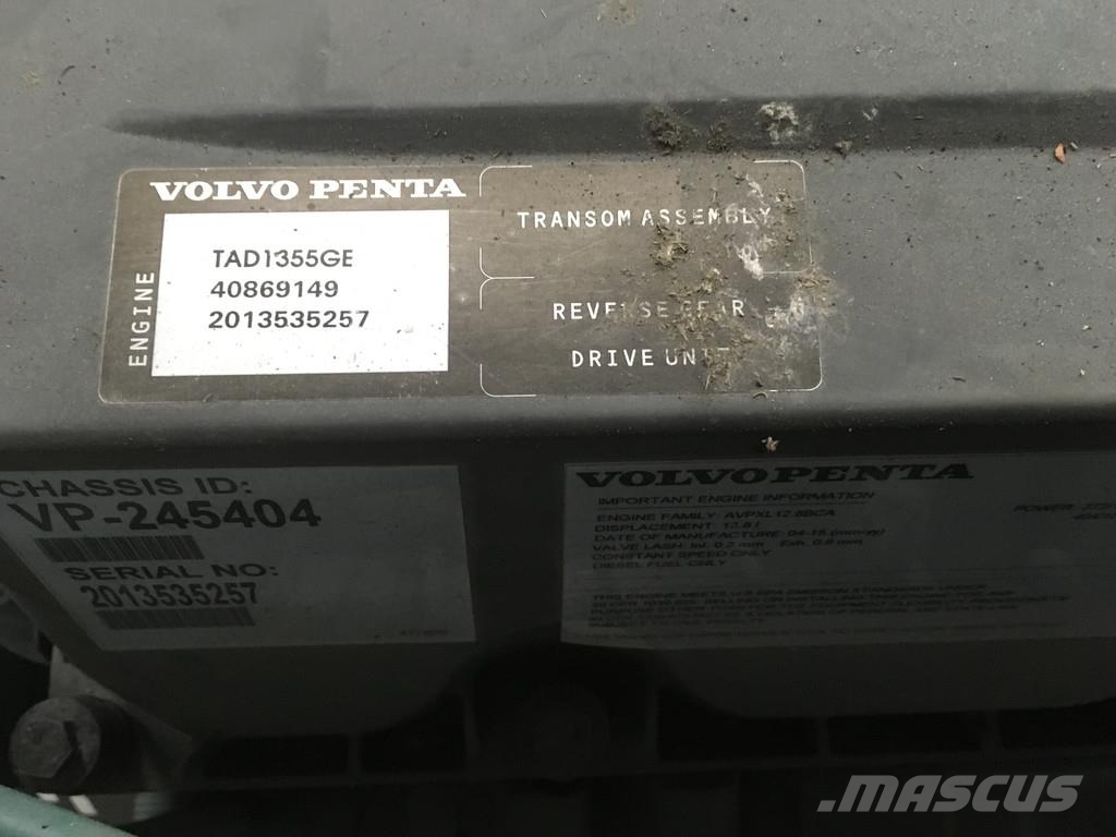 Volvo TAD1355GE NEW Silniki