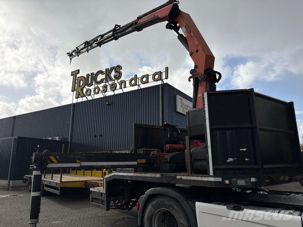 Broshuis PALFINGER 17502 5x + EXTENTABLE 3M + 3x AXLE STEER Semirremolques para transporte de vehículos
