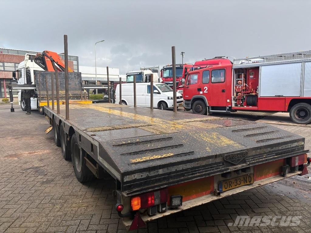 Broshuis PALFINGER 17502 5x + EXTENTABLE 3M + 3x AXLE STEER Semirremolques para transporte de vehículos