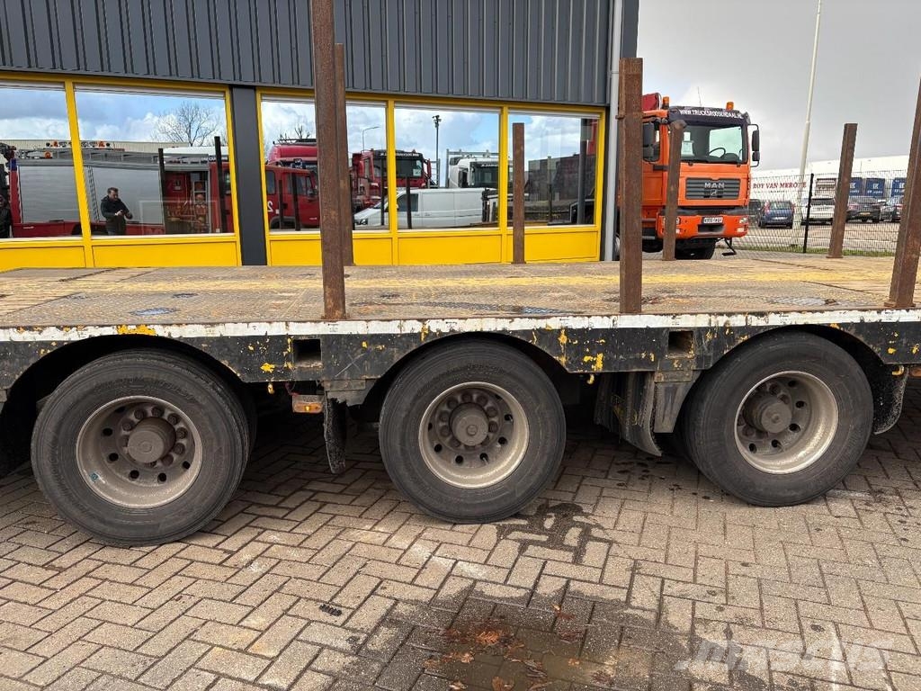 Broshuis PALFINGER 17502 5x EXT. + REMOTE + 3x AXLE STEERIN Autotransporter