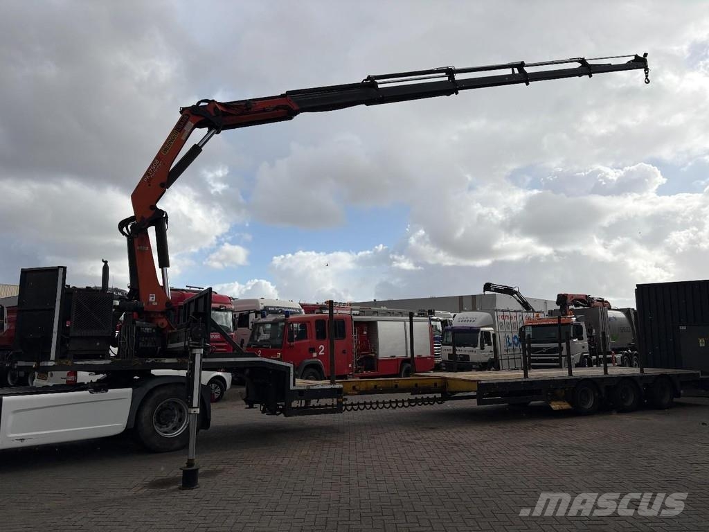 Broshuis PALFINGER 17502 5x EXT. + REMOTE + 3x AXLE STEERIN Autotransporter