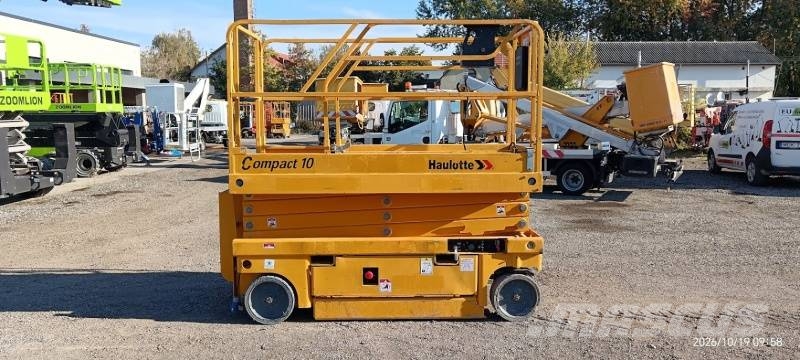Haulotte Compact 10 - 10m, electric Ножични работни платформи