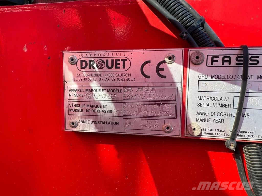 Renault Premium 380 DXI + FASSI F 165-- 2 + REMOTE + HYDRA All-Terrain-Krane