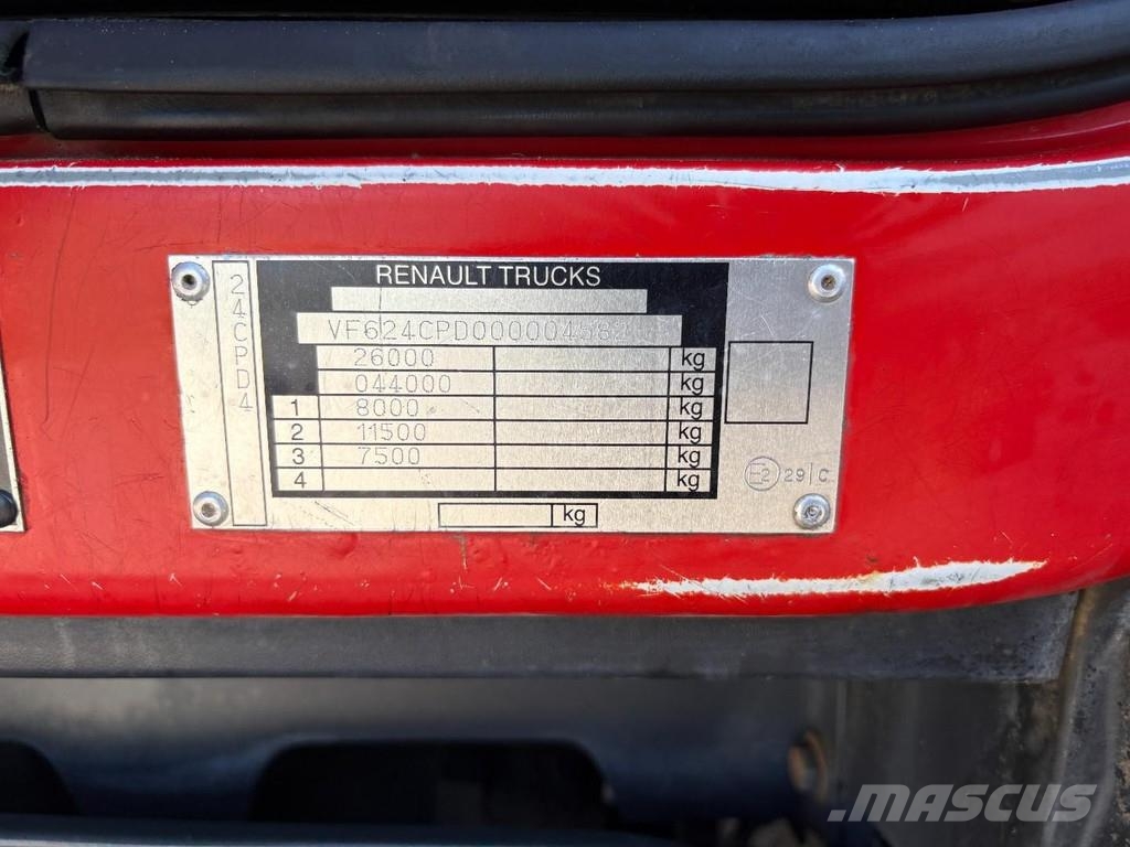 Renault Premium 380 DXI + FASSI F 165-- 2 + REMOTE + HYDRA All-Terrain-Krane