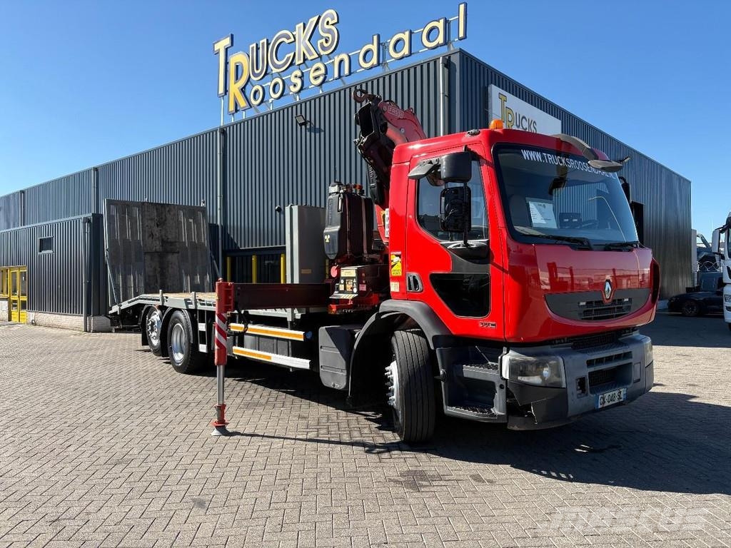 Renault Premium 380 DXI + FASSI F 165-- 2 + REMOTE + HYDRA رافعات صالحة لكل أنواع الطرق