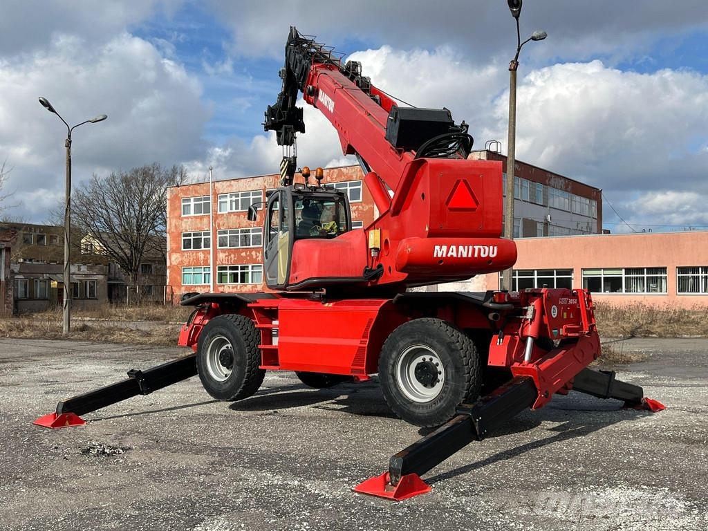 Manitou MRT 3050 WINCH + HOOK / BASKET / PENDOLO 3D / FORK Teleskoplader