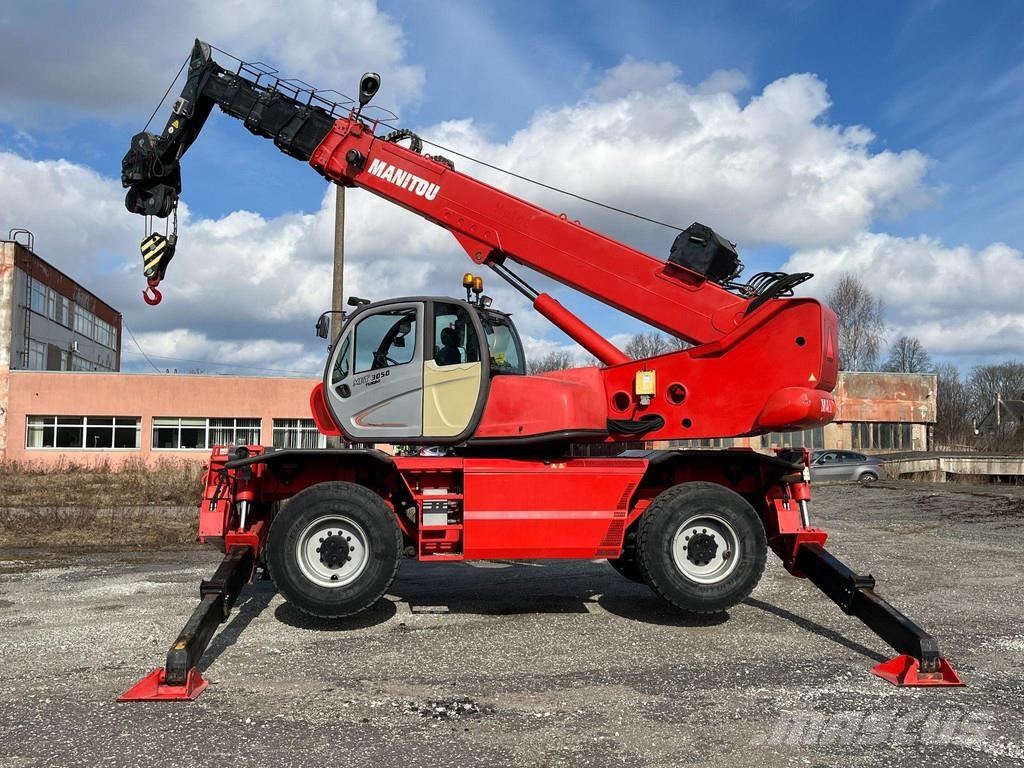 Manitou MRT 3050 WINCH + HOOK / BASKET / PENDOLO 3D / FORK Teleskoplader