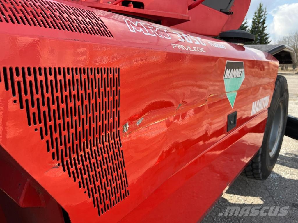 Manitou MRT 3050 WINCH + HOOK / BASKET / PENDOLO 3D / FORK Teleskoplader