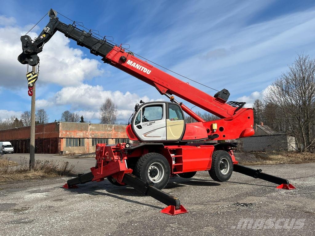 Manitou MRT 3050 WINCH + HOOK / BASKET / PENDOLO 3D / FORK Teleskoplader