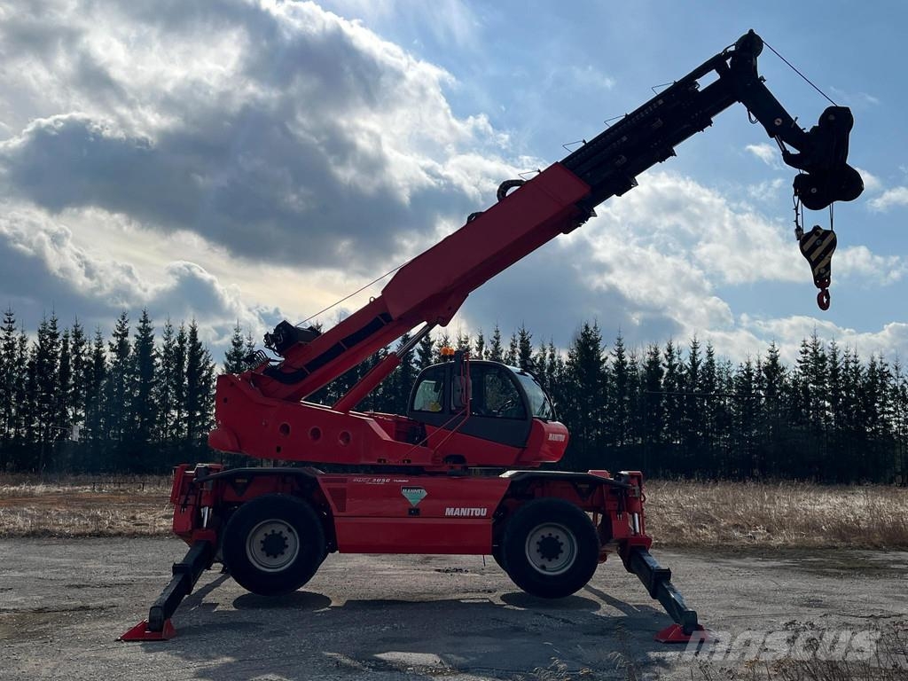 Manitou MRT 3050 WINCH + HOOK / BASKET / PENDOLO 3D / FORK Teleskoplader