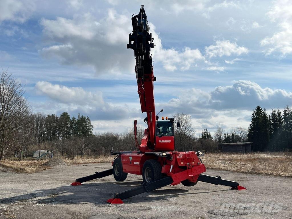 Manitou MRT 3050 WINCH + HOOK / BASKET / PENDOLO 3D / FORK Teleskoplader