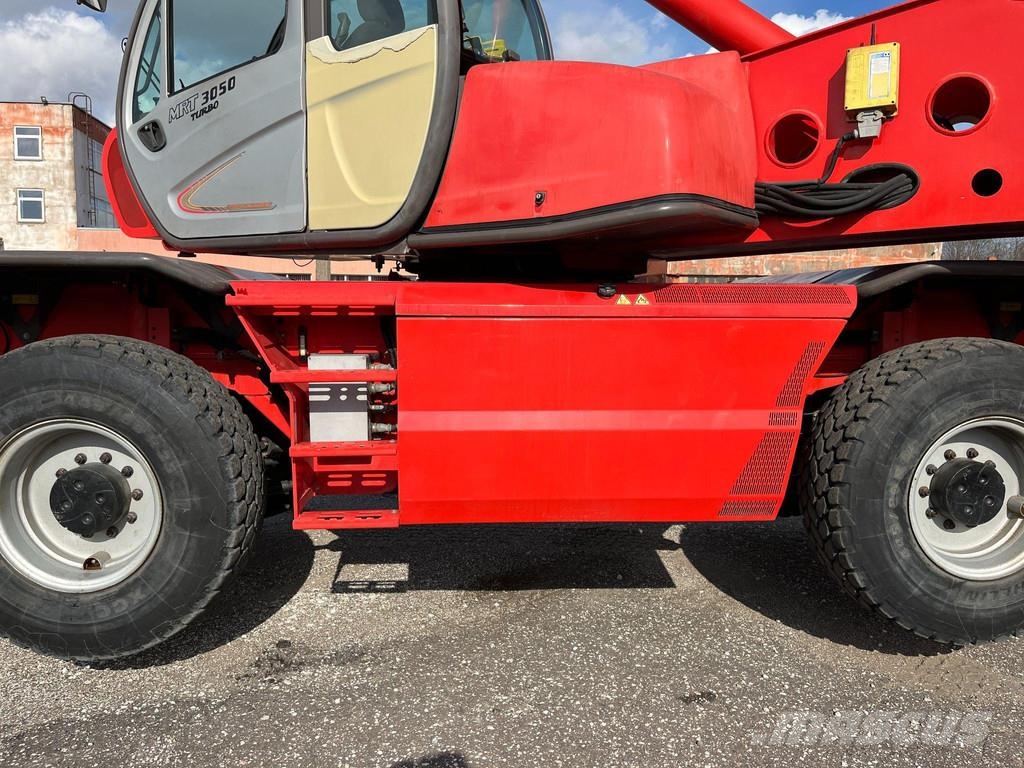 Manitou MRT 3050 WINCH + HOOK / BASKET / PENDOLO 3D / FORK Teleskoplader