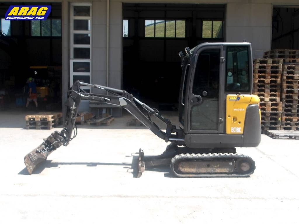 Volvo EC 18 C Mini ekskavatori < 7 t