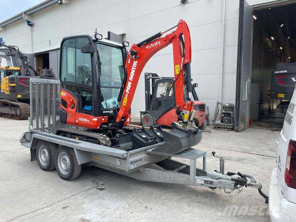 Kubota KX019-4 Uthyres/For Rental Minigraafmachines < 7t