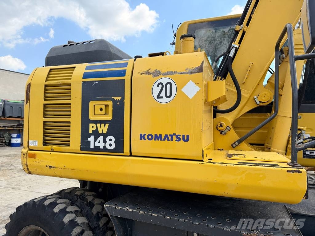 Komatsu PW 148-8 Εκσκαφείς με τροχούς - λάστιχα
