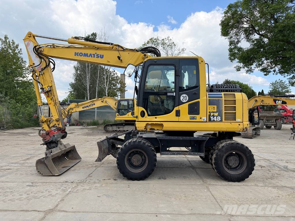 Komatsu PW 148-8 Εκσκαφείς με τροχούς - λάστιχα