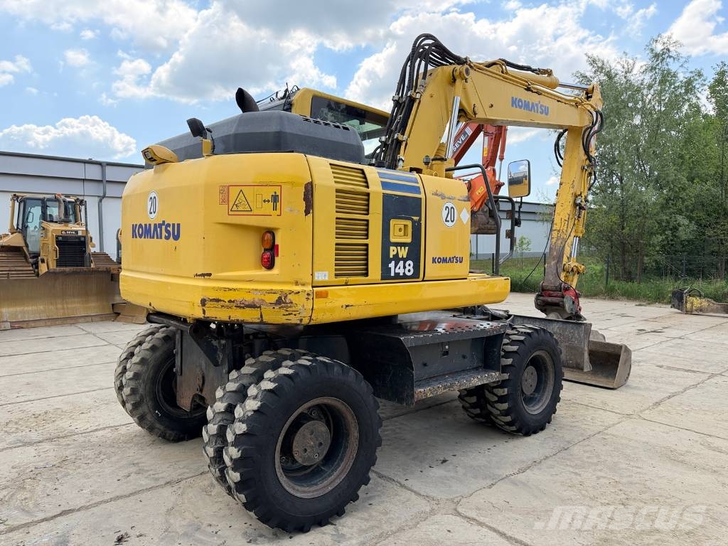 Komatsu PW 148-8 Εκσκαφείς με τροχούς - λάστιχα
