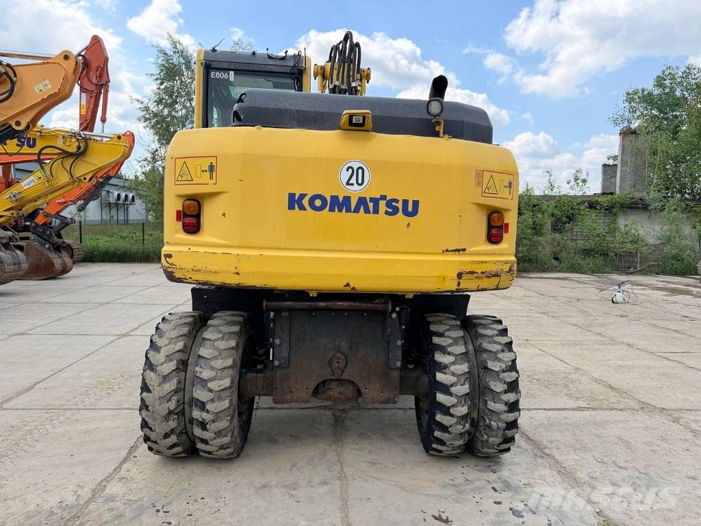 Komatsu PW 148-8 Εκσκαφείς με τροχούς - λάστιχα