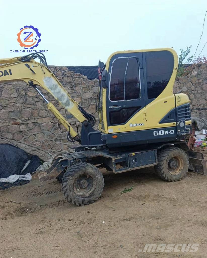 Hyundai 60 W/Wheel Excavator/Low/Discount price/ Εκσκαφείς με τροχούς - λάστιχα