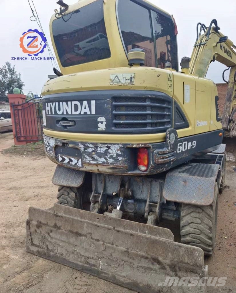 Hyundai 60 W/Wheel Excavator/Low/Discount price/ Εκσκαφείς με τροχούς - λάστιχα