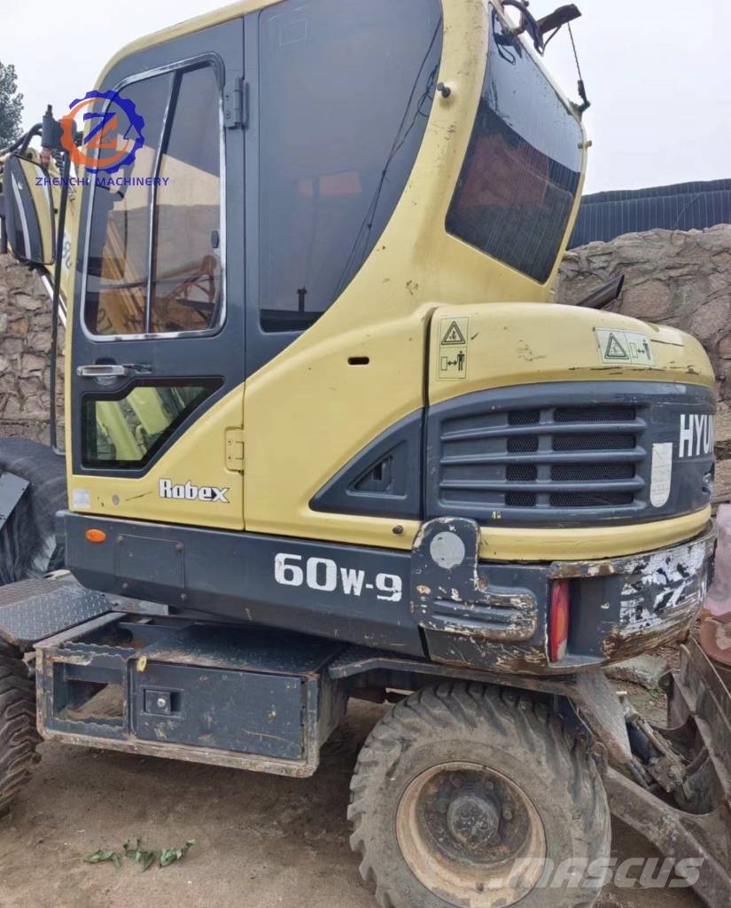 Hyundai 60 W/Wheel Excavator/Low/Discount price/ Εκσκαφείς με τροχούς - λάστιχα